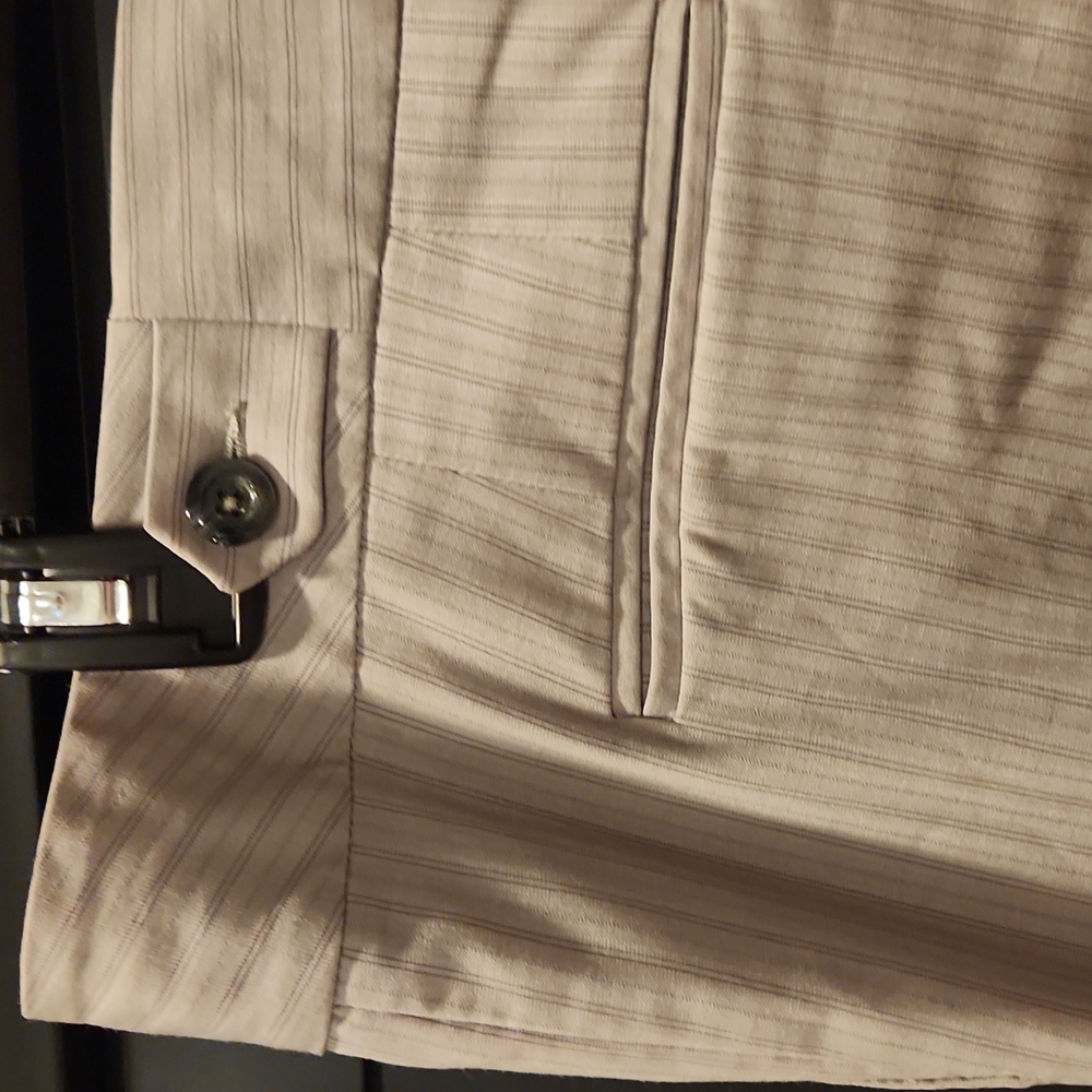 Massino SZ 18 Grey Pinstripe Dress Capris - Picture 7 of 9